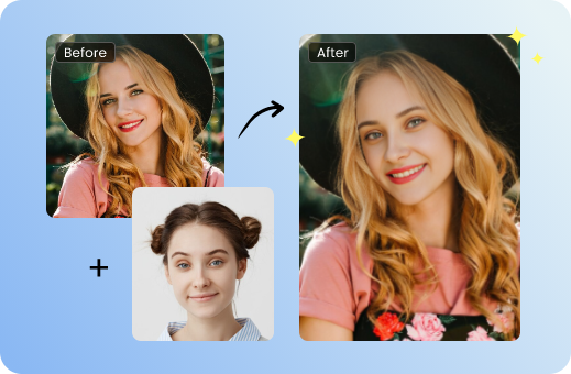 Swap Face with Anyone for Free
